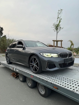 BMW M340 Grise livrée Christophe