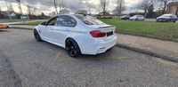 BMW M3 Blanche arrière gauche Baptiste